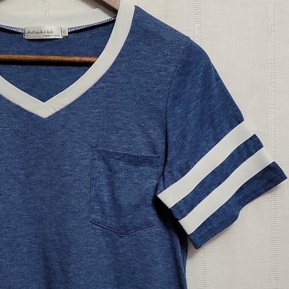 Aolakeke Short Sleeve Jersey T-Shirt Sz Small - Picture 3 of 8